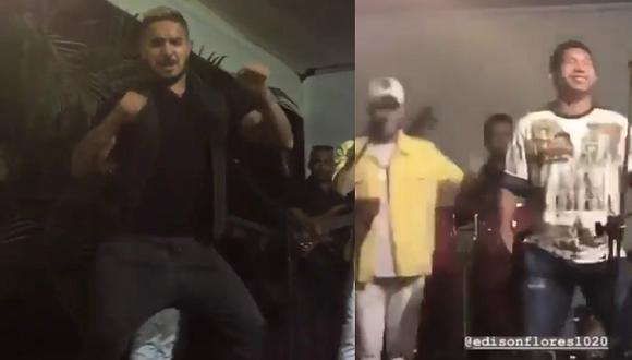 Juan Vargas, Flores y jugadores de la 'U' se relajan bailando salsa [VIDEO]
