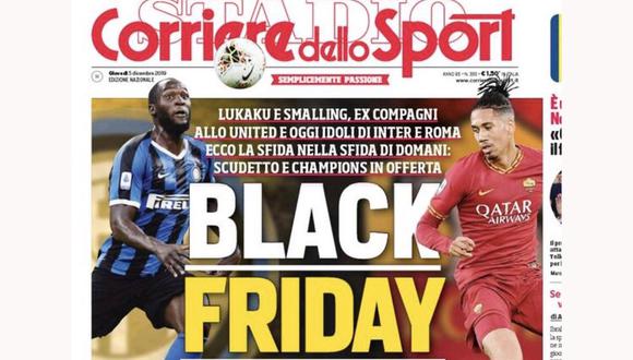 Esta es la polémica portada del Corriere dello Sport que ha sido acusada de racismo.