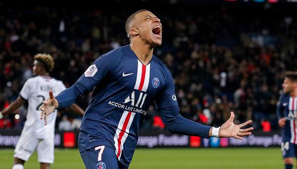 Mbappé es el máximo goleador de la Ligue 1 francesa temporada 2019/2020 [FOTOS] (Foto: Getty Images)