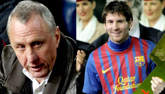 Cruyff: "Messi ganará cinco, seis o siete Balones de Oro"