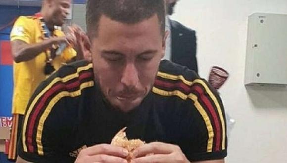 Eden Hazard y el día que dejó un partido para comer una hamburguesa