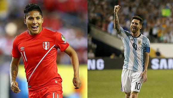 Selección peruana: Raúl Ruidíaz ante Argentina de 'Pulga' Messi