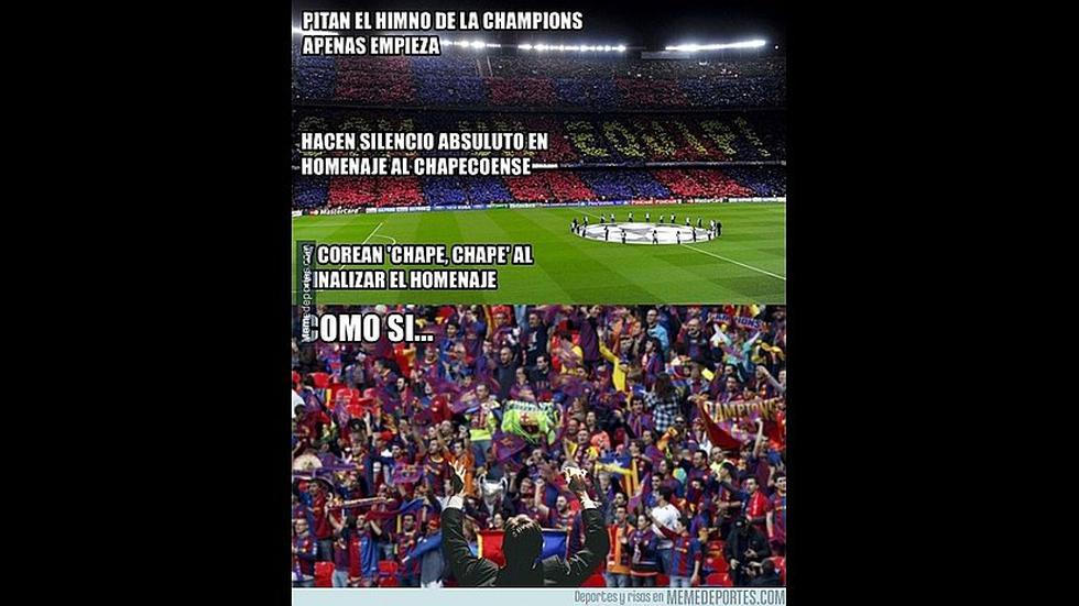 Barcelona: divertidos memes tras goleada por Champions League [FOTOS]