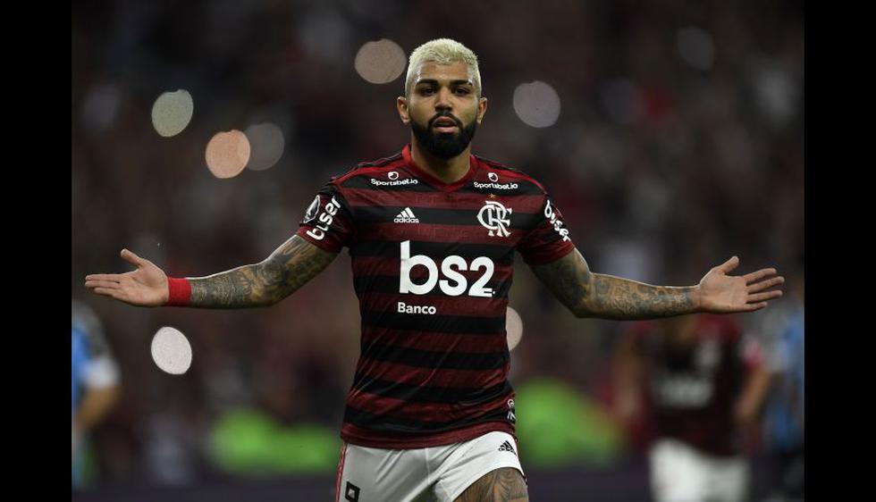 Gabriel Barbosa: en 25.4 millones de dólares. (Foto: AFP)