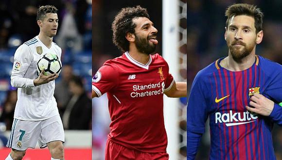Mohamed Salah respondió a las comparaciones con Cristiano y Messi