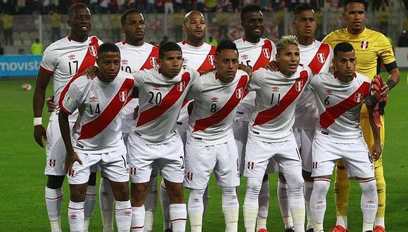 Selección peruana mantiene puesto 11 de ranking a 4 meses de Rusia 2018