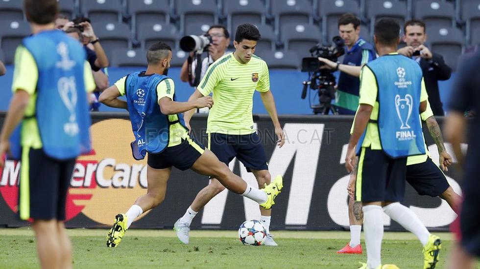 Barcelona: Último entrenamiento previo a la gran final [FOTOS]