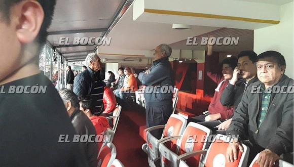 Manuel Burga celebró el empate de Universitario ante Alianza Lima