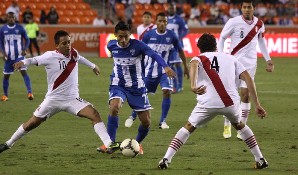Perú y Honduras empataron sin goles en partido amistoso
