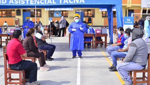 La Diresa Tacna ha habilitado nueve vacunatorios para inocular a la población. (Foto: Diresa Tacna)