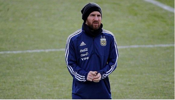 Lionel Messi supera molestias musculares y se alista para enfrentar a España