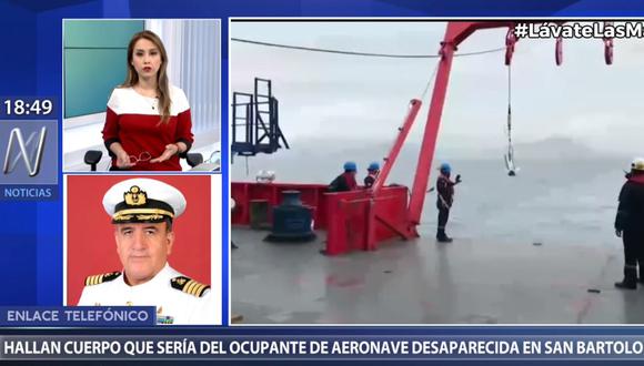 La Marina de Guerra realizó la búsqueda del cuerpo del ecuatoriano Juan Carlos Villalba en las últimas semanas. (Canal N)