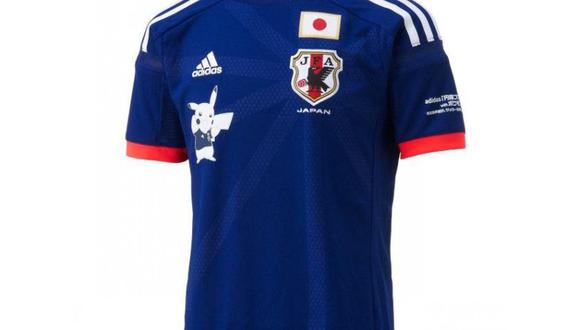 Mundial Brasil 2014: Pikachu estará en la camiseta de Japón 