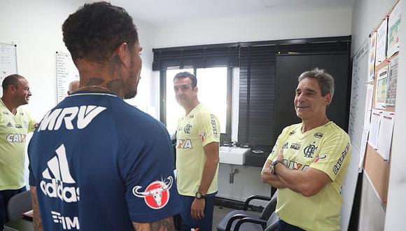 Paolo Guerrero: Así fue el primer encuentro con el DT de Flamengo