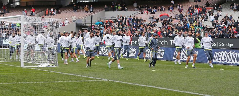 Real Madrid: Más de 10 mil hinchas presentes en el entrenamiento en Australia [FOTOS]