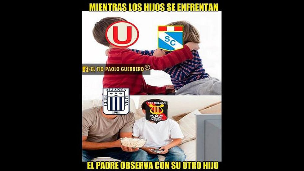 Universitario: memes se burlan del empate ante Sporting Cristal [FOTOS]