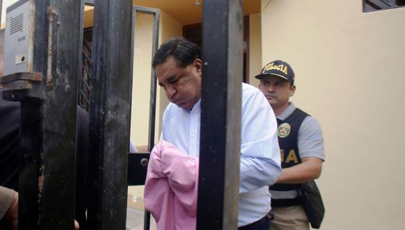 El exalcalde de Olmos, Willy Serrato, cumplirá tres años de prisión efectiva.(Foto: GEC)