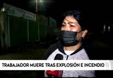 Callao: trabajador desaparecido en incendio murió tras caer a tanque, confirman familiares | VIDEO
