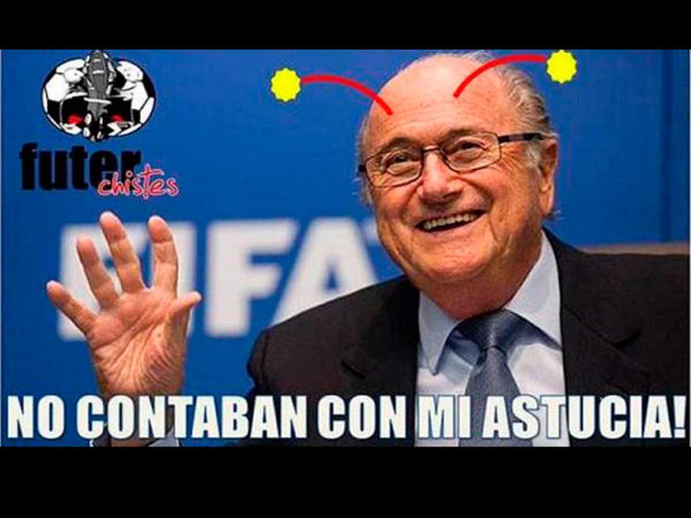 Corrupción en la FIFA: divertidos memes tras dimisión de Joseph Blatter [FOTOS]