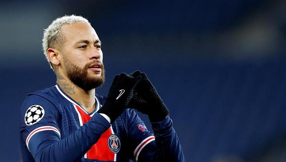 Neymar se lesionó en el partido ante Caen por la Copa de Francia. (Foto: EFE)