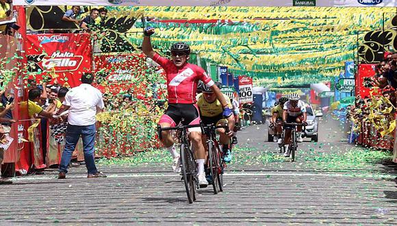 Ciclista peruano Alonso Gamero ganó la 2° etapa de la 'Vuelta a Guatemala'