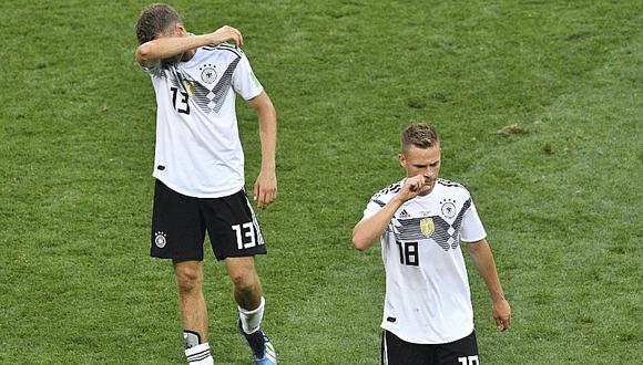 Selección de Alemania es destrozada por la prensa tras debut en Rusia 2018