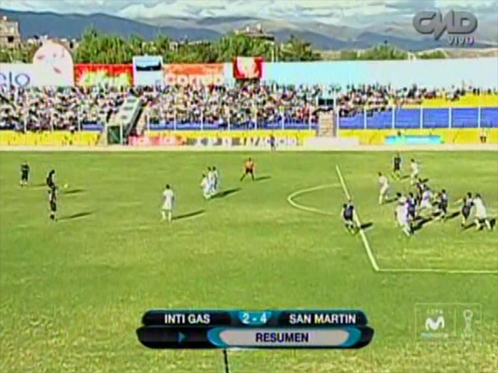 Torneo Apertura: San Martín gana 4-2 a Inti Gas en Ayacucho [VIDEO]