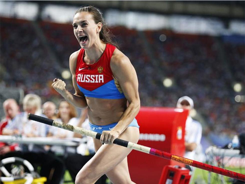 Mundial de Atletismo Isinbáyeva, medalla de oro en salto con garrocha