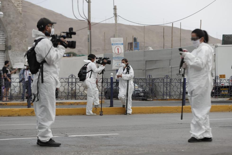 Así lucen los exteriores del Penal Santa Mónica previo a la salida de Keiko Fujimori. Foto: Renzo Salazar / GEC