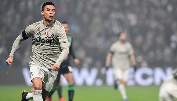 Juventus goleó 3 a 0 a Sassuolo con golazo de Cristiano Ronaldo