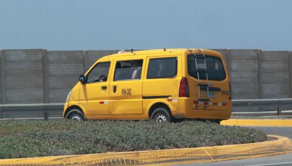 Ley que dispone el transporte interprovincial de taxis colectivos tiene una vigencia de cuatro años, prorrogables por un plazo máximo de tres años. (Foto: GEC)