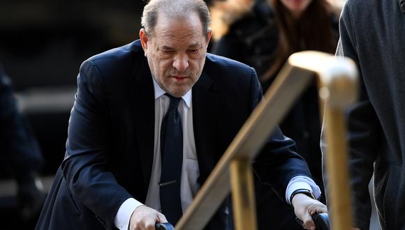 Harvey Weinstein sobrevive al COVID-19 y ahora está bajo vigilancia. (Foto: AFP)