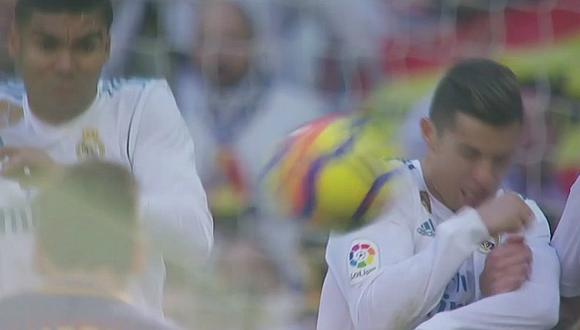 El pelotazo de Lionel Messi en la cara de Cristiano Ronaldo [VIDEO]