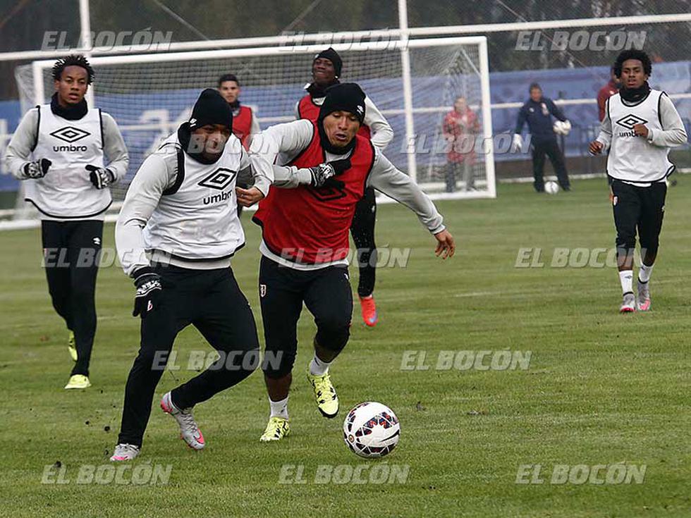 Selección peruana entrenó a 3 grados en Temuco para enfrentar a Brasil [VIDEO]