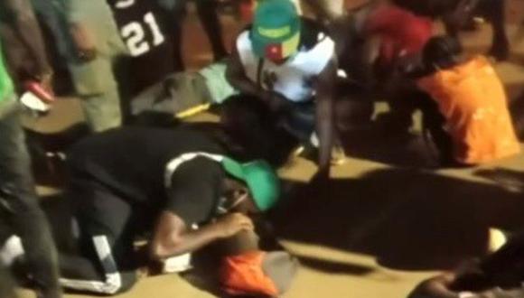 Tragedia en Camerún durante la Copa Africana de Naciones. (Foto: @jmopare)