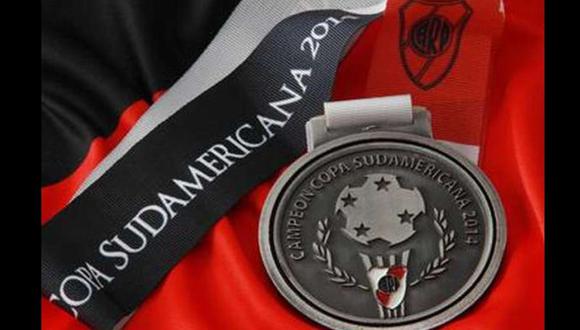 River Plate puso a la venta sus medallas de campeón de la Copa Sudamericana