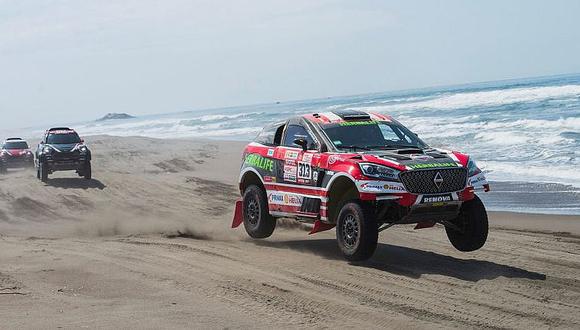 Dakar 2018: Nicolás Fuchs ya está en el Top 10 en autos