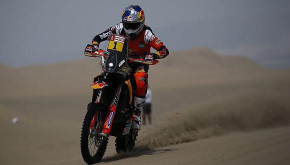 Dakar 2018: Inglés Sam Sunderland gana la etapa 3 y es líder en motos