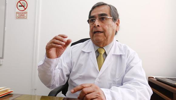 El ministro de Salud, Oscar Ugarte, informó sobre el estudio del INS (Foto: GEC)