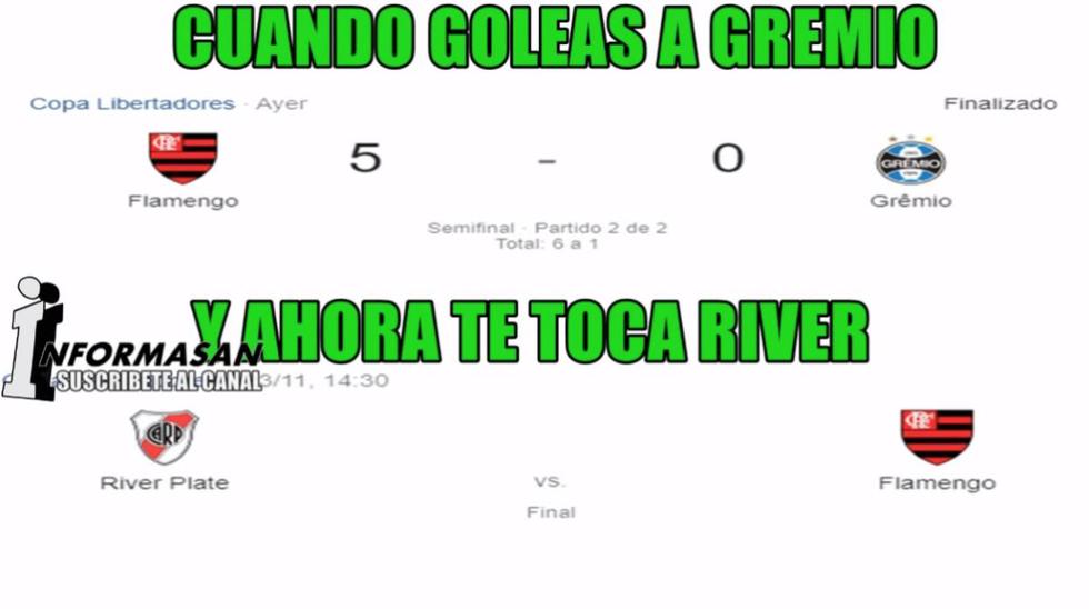 Las mejores reacciones del River-Flamengo por la gran final de la Copa Libertadores en Lima
