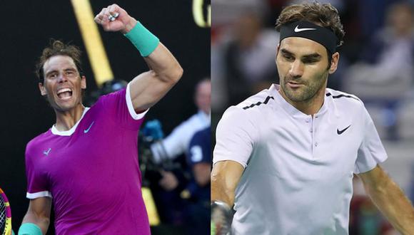 Roger Federer se rindió ante el talento de Rafael Nadal por ganar el Australia Open. Foto: AFP/EFE.