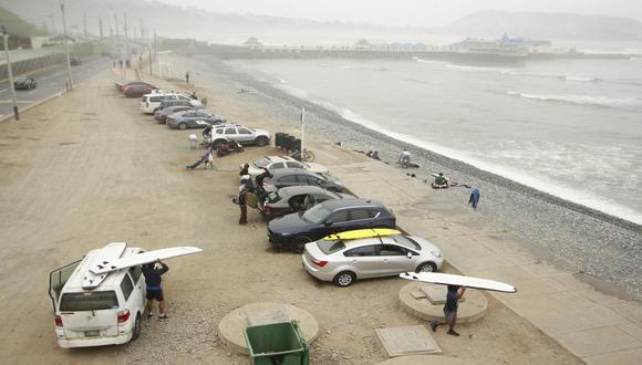 Desde este viernes 8 de enero, la Municipalidad de Chorrillos puede cobrar parqueo vehicular en seis de sus playas. (Foto: Miguel Bellido/GEC)