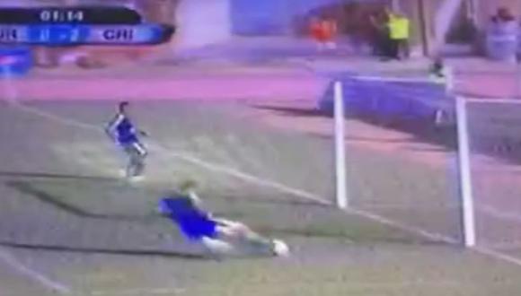Sergio Blanco y el blooper que se mandó en el Juan Aurich vs Sporting Cristal [VIDEO]