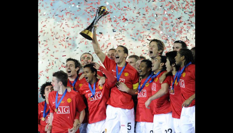 2008: Manchester United campeón tras vencer 1-0 a Liga de Quito. (Foto: AFP)