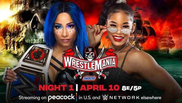 Sigue la primera noche de Wrestlemania 37 este sábado 10 de abril. (Foto: WWE)