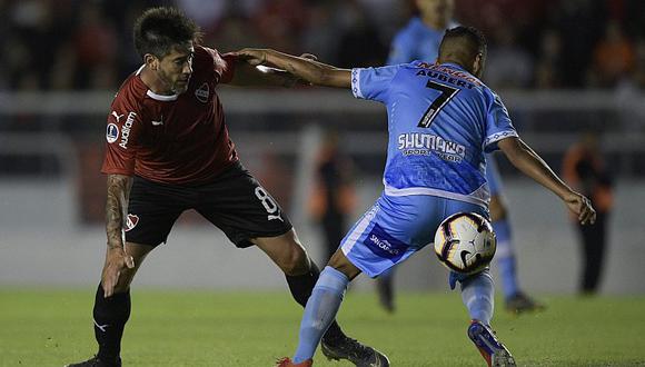 Aubert: "Si es complicado hacerle un gol a Independiente, imagínate hacerle tres"