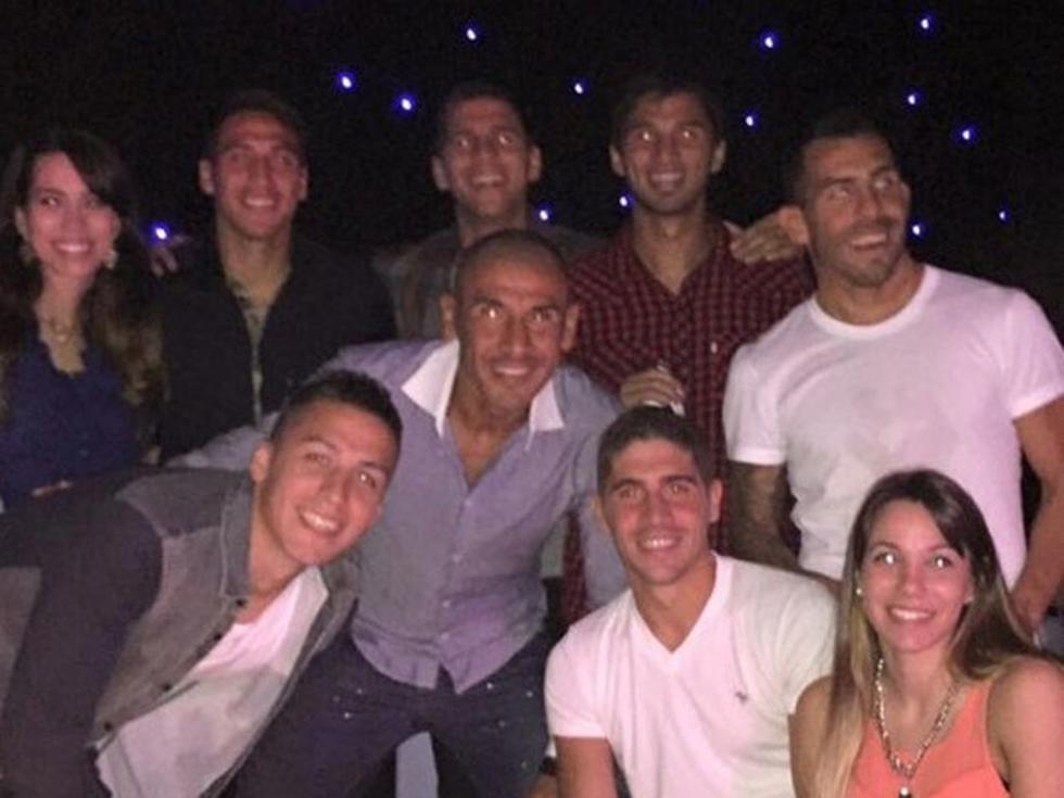 Boca Juniors: La fiesta de Carlos Tevez luego del debut ante Quilmes [FOTOS]