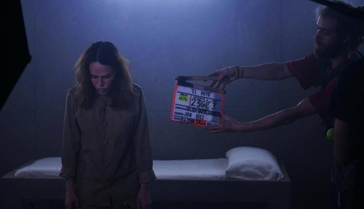 “El Hoyo” es la ópera prima del realizador bilbaíno Galder Gaztelu-Urruti. (Foto: Netflix)