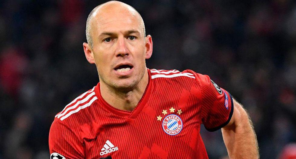 Arjen Robben. (Foto: Agencias)