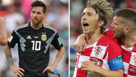 Argentina 0-3 Croacia: goleada histórica y al borde de la eliminación